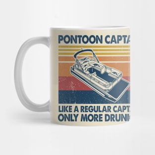 Pontoon captain Like a regular captain online more  drunker Mug